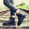 【服饰鞋包】男靴中筒系带工装靴PU马丁靴秋季爆款外贸男鞋靴子潮鞋39-44 商品缩略图3