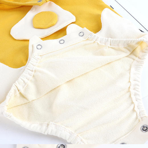 幸福满满宝宝衣服婴儿服装连体衣春秋新生儿衣服韩货包屁衣婴儿秋装爬爬服 商品图3