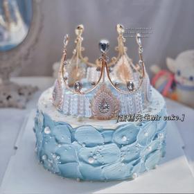 100%进口动物淡奶油-蓝宝石皇冠