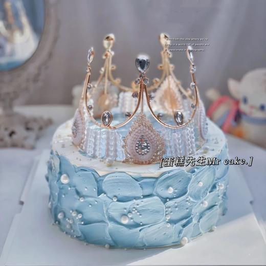 100%进口动物淡奶油-蓝宝石皇冠 商品图0