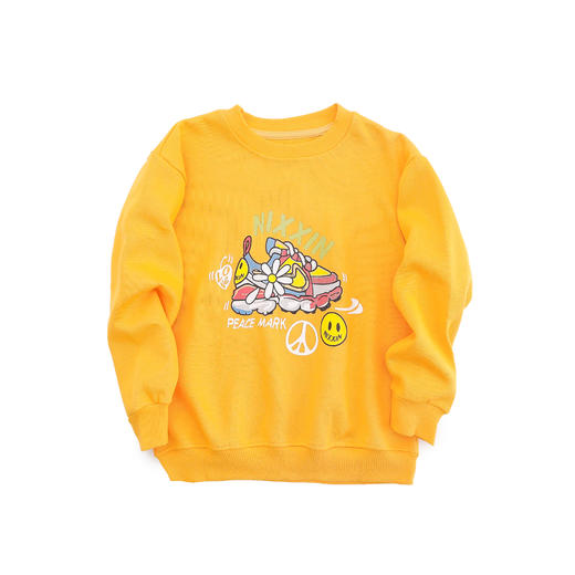 朱两只男女童长袖印花可爱卫衣（两件任选） 商品图4