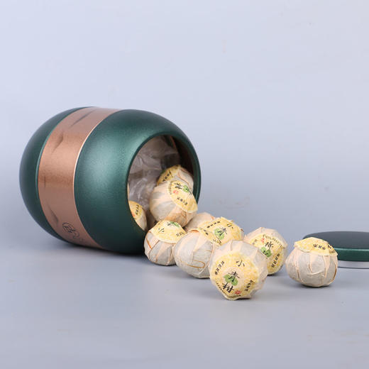 吉顺号新会小青柑桔普茶200克/罐 拍2罐送手提袋 商品图5