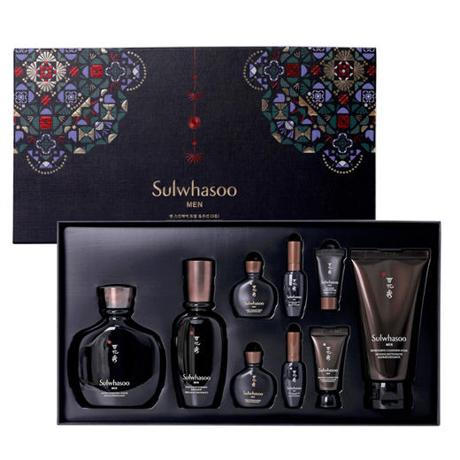 BF韩国Sulwhasoo雪花秀男士精养水乳洁面保湿 三件套 商品图0