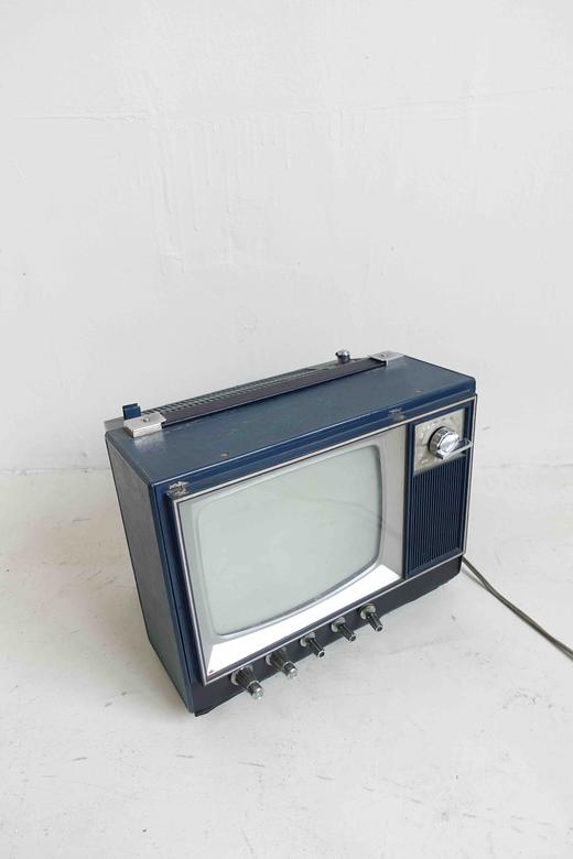 【瑕疵特价】国产蓝色老电视机 商品图6