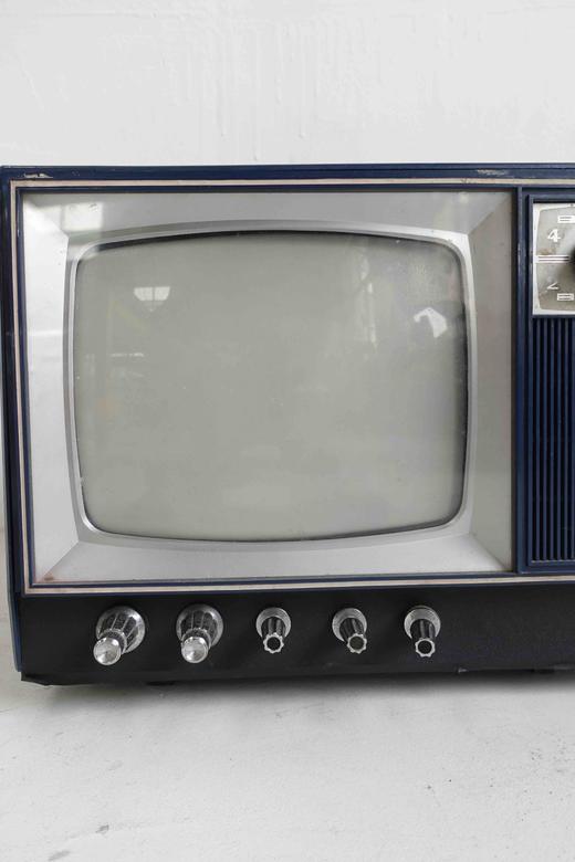【瑕疵特价】国产蓝色老电视机 商品图7