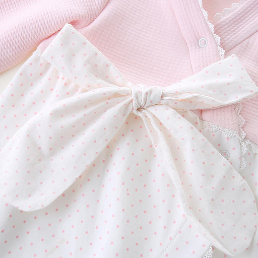 幸福满满idea女童幼儿连体衣汉服连体哈衣长袖韩版连体衣可爱爬服外出 商品图2