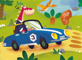 2阶-恐龙交通：《出发，去海边》