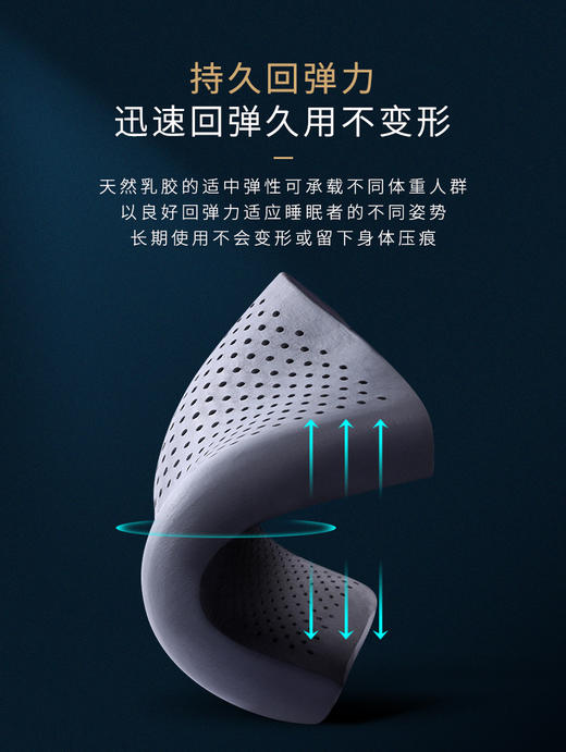 毛毛雨 石墨烯小黑枕礼盒（大号） 商品图2