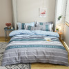 【紫韵家纺】“青春如歌”经典四件套（条纹）形象绿色天地盒 商品缩略图9