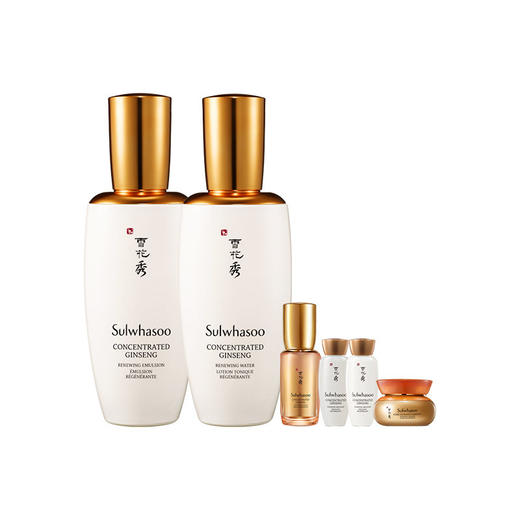 Y lpy韩国Sulwhasoo 雪花秀 滋盈人参水乳护肤2件套装 商品图1