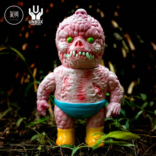 现货 Unbox GENESIIS 搪胶 Crocodile Kid 限定 潮玩 商品图0