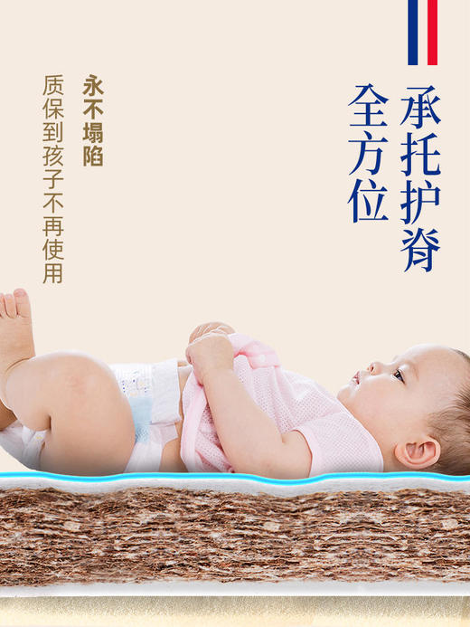 丹麦Nordicbaby北欧宝贝婴儿床垫天然椰棕无甲醛 商品图4