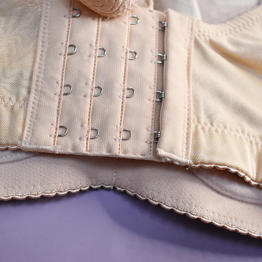 皇家丽美大胸专属有钢圈薄杯聚拢调整型胸罩内衣文胸W38-1 商品图5