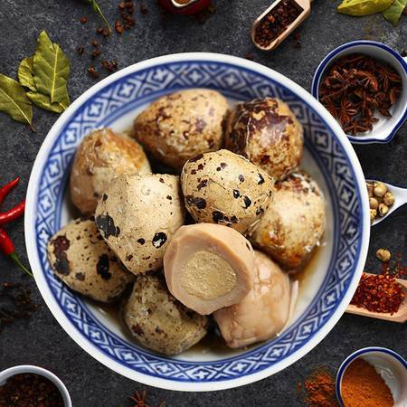 特色秘制卤鹌鹑蛋/盒 {红果、干沟桥片区可同城配送到家 其他区域次日到店自提} 商品图4