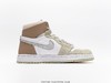 耐克乔丹Air Jordan 1 Zoom CMFT Olive Aura淡绿灰高帮休闲运动板鞋CT0979-102 商品缩略图1