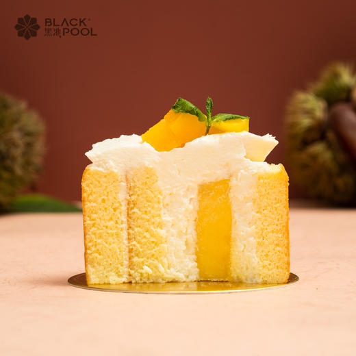 （兑换）2粒装加购，不单独配送【栗子季·好多栗浮云卷】栗子肉&金煌芒2枚装 柔软湿润 轻盈顺滑 商品图1