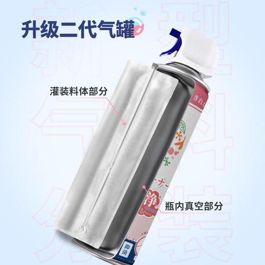 预售！72小时发货！【告别手刷爽哭洁癖】马桶清洁粉泡泡瓦解污渍不伤釉面一冲即净省时省力蜜桃清香绵密泡沫隔臭防溅 商品图3