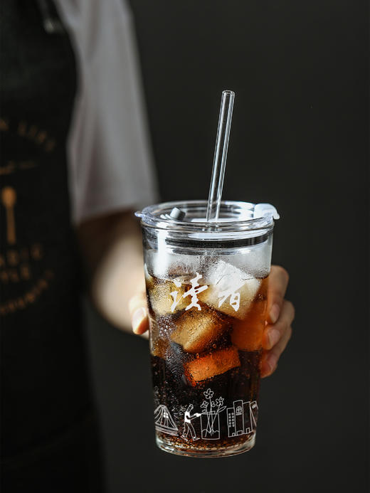 读者书店 | 读者玻璃水杯耐冷耐烫高颜值大容量办公室 商品图1