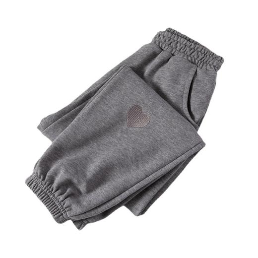 儿童运动裤秋款韩版长裤爱心宽松束脚薄款休闲童装男女童宝宝裤子 商品图4