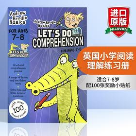 正版 英国小学阅读理解练习册7-8岁 英文原版小学教材 Let's Do Comprehension 进口书籍 英文版书