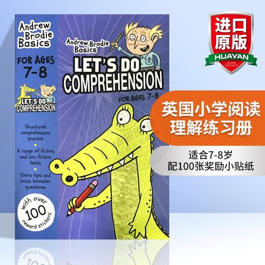 正版 英国小学阅读理解练习册7-8岁 英文原版小学教材 Let's Do Comprehension 进口书籍 英文版书 商品图0