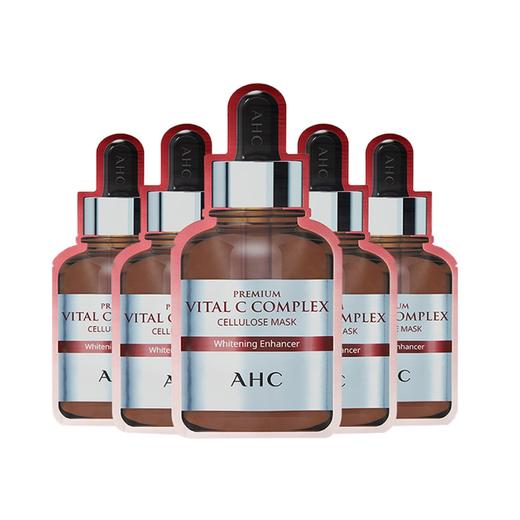 BF AHC/爱和纯第三代臻致维生素C面膜补水保湿提亮清爽 5片/盒 商品图0