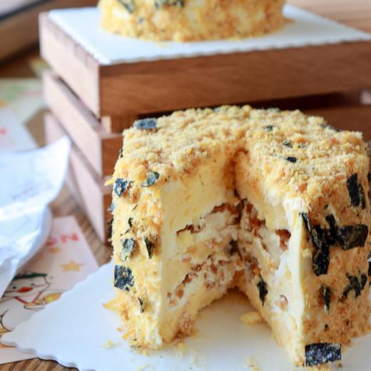 海苔肉松蛋糕下单现做