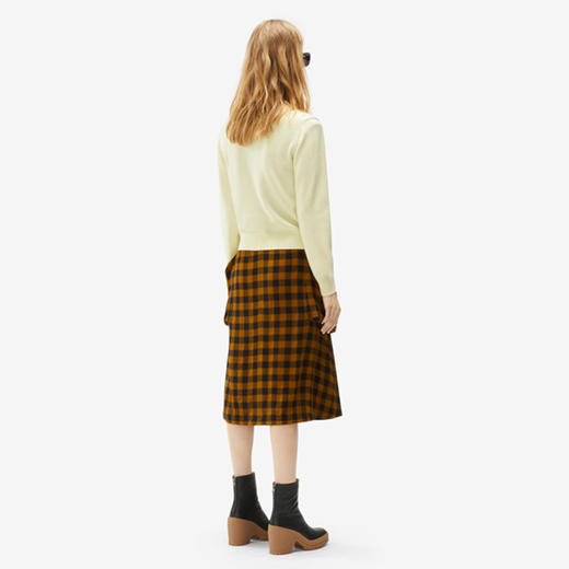 KENZO 高田贤三 女士针织衫 浅黄 FB62 PU639 3LA 38 商品图3