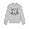 KENZO 高田贤三 虎头印花+小虎头 男士卫衣 灰色 FB65 SW005 4MO 94 商品缩略图0