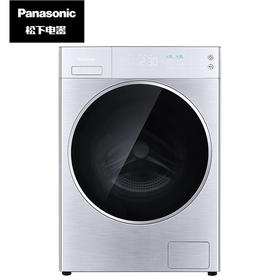 松下(Panasonic)XQG100-L165全自动滚筒洗衣机 10公斤 95度除菌 节能轻音 智能APP操控 24小时预约 免熨烫