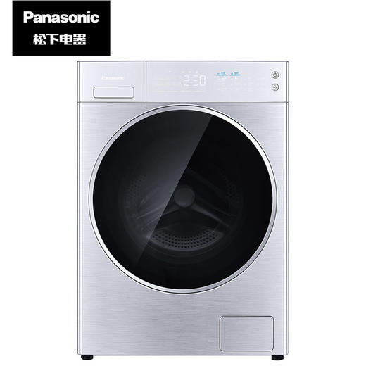 松下(Panasonic)XQG100-L165全自动滚筒洗衣机 10公斤 95度除菌 节能轻音 智能APP操控 24小时预约 免熨烫 商品图0
