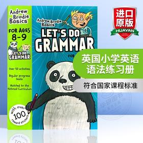 正版 英国小学英语语法练习册8-9岁 英文原版小学教材 Let's Do Grammar 进口书籍 英文版书