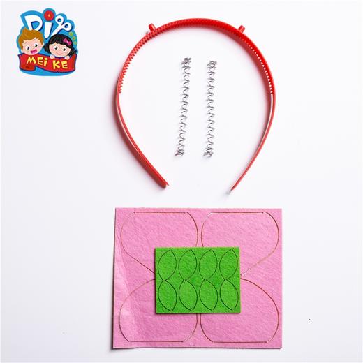 重阳节手工diy创意自制作重阳节发箍卡通可爱幼儿园儿童材料包 商品图2