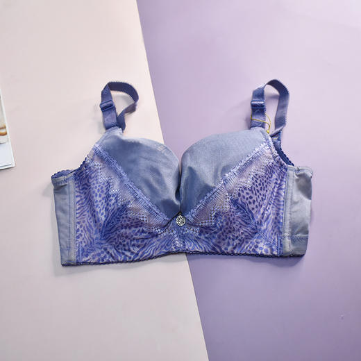 皇家丽美大胸专属有钢圈薄杯聚拢调整型胸罩内衣文胸W38-1 商品图2