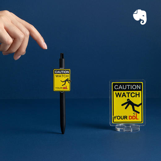 印象笔记原创趣味工作表情包中性笔-上班不是开玩笑 商品图1