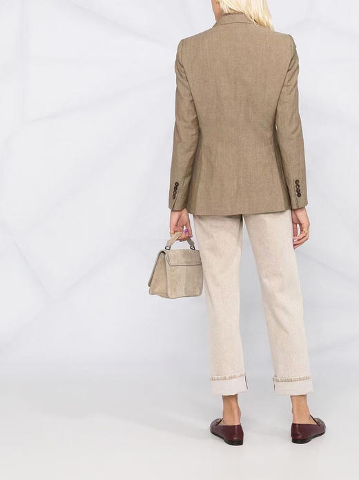 链条亚麻西装。 驼色  蓝色。 自己备注号码 商品图4