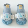【2双装 专为宝宝设计】新款春秋宝宝学步地板袜卡通防滑皮底学步鞋立体公仔婴儿袜子 商品缩略图5