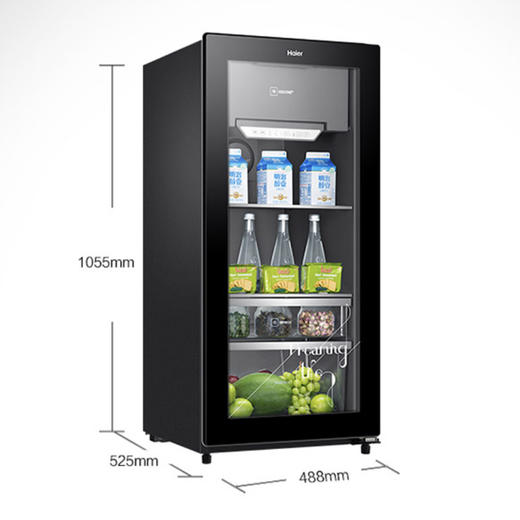 海尔（Haier）冰吧 LC-121D（墨晶黑） 商品图9