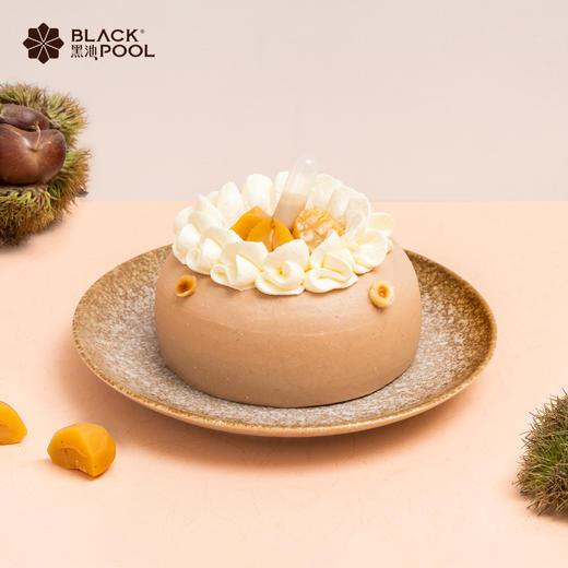 【栗子季·爆爆栗蛋糕】丹东栗融入法国铁塔淡奶油，栗栗流心，好吃不甜腻 商品图2