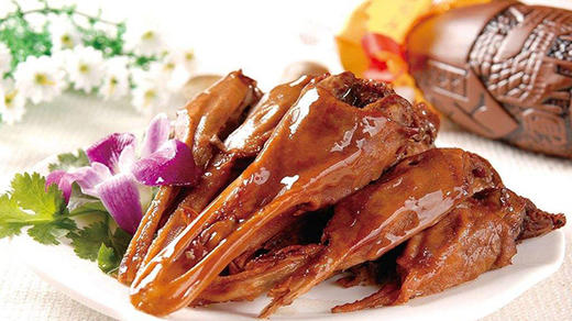 特色秘制卤鸭头/个 {红果、干沟桥片区可同城配送到家 其他区域次日到店自提} 商品图2