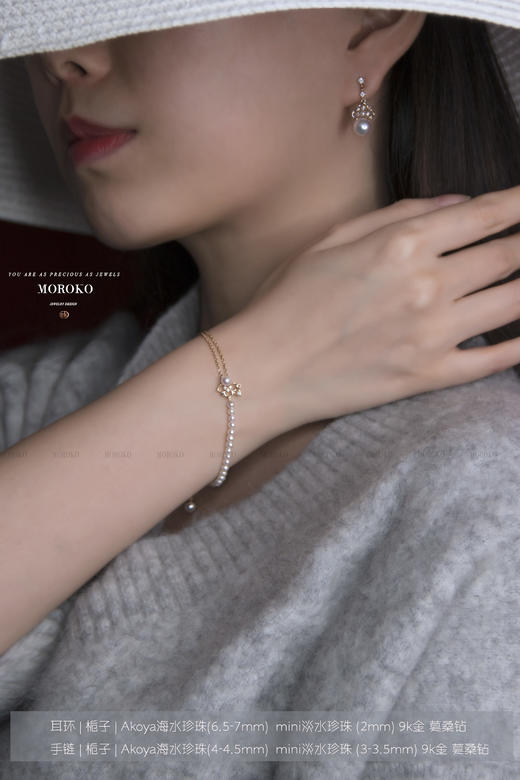 栀子 | 设计耳钉 商品图5