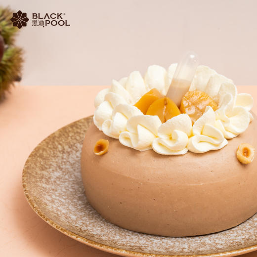 【栗子季·爆爆栗蛋糕】丹东栗融入法国铁塔淡奶油，栗栗流心，好吃不甜腻 商品图1