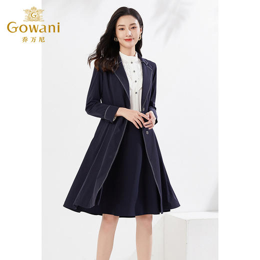 乔万尼新款风衣收腰经典款EI3A172 商品图2