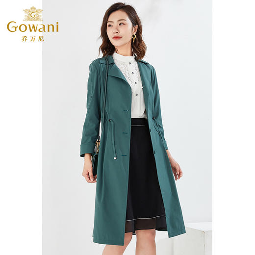 乔万尼新款风衣收腰显瘦两色选EI3A186 商品图2