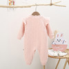 幸福满满婴儿连体衣0-1岁女宝宝衣服淑女爬爬服飞边袖新生儿长袖婴儿服装 商品缩略图3