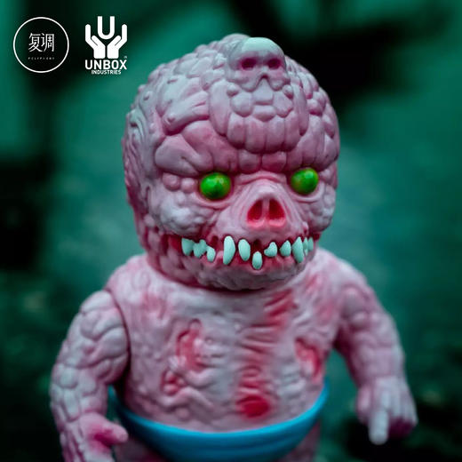 现货 Unbox GENESIIS 搪胶 Crocodile Kid 限定 潮玩 商品图1