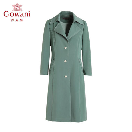 乔万尼新款质感高级A字版型风衣EI3A183 商品图4