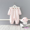 幸福满满童装2021年春秋新款婴儿连体衣宝宝草莓长袖爬服新生儿包屁衣 商品缩略图1