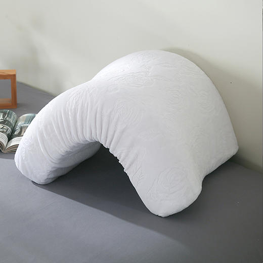 【紫韵家纺】抑菌防螨乳胶枕蓝色枕芯方形盒 商品图8