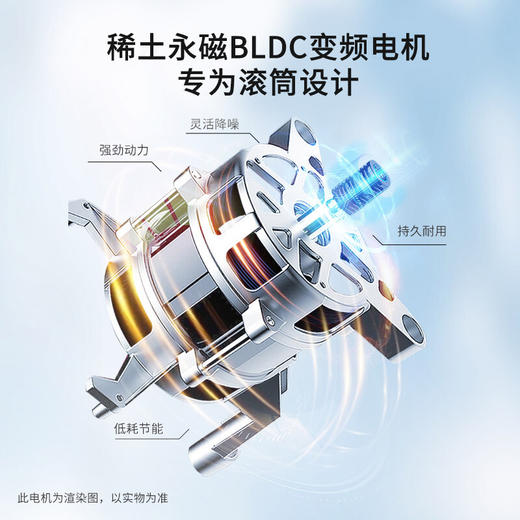 松下（Panasonic）XQG100-LD256 10公斤洗烘一体全自动滚筒洗衣机 光动银双重除菌 商品图4